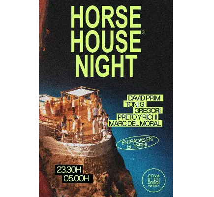 HORSE HOUSE NIGHT